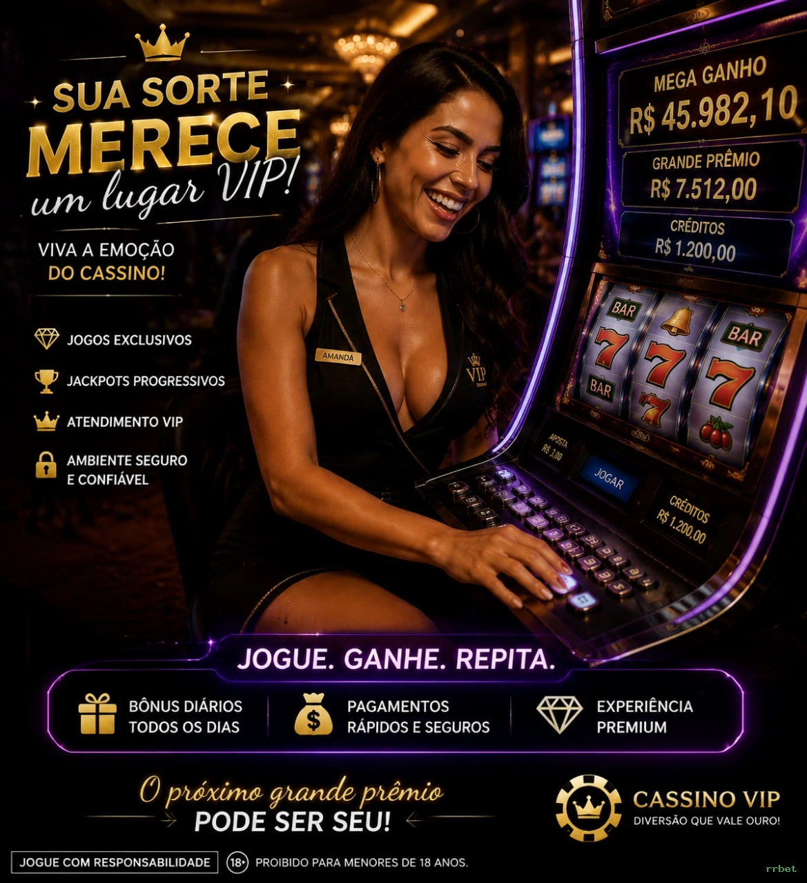 Sistema VIP Premium e Segurança Máxima - Bônus Exclusivos e Benefícios